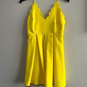 Fabulous Yellow cocktail dress!
